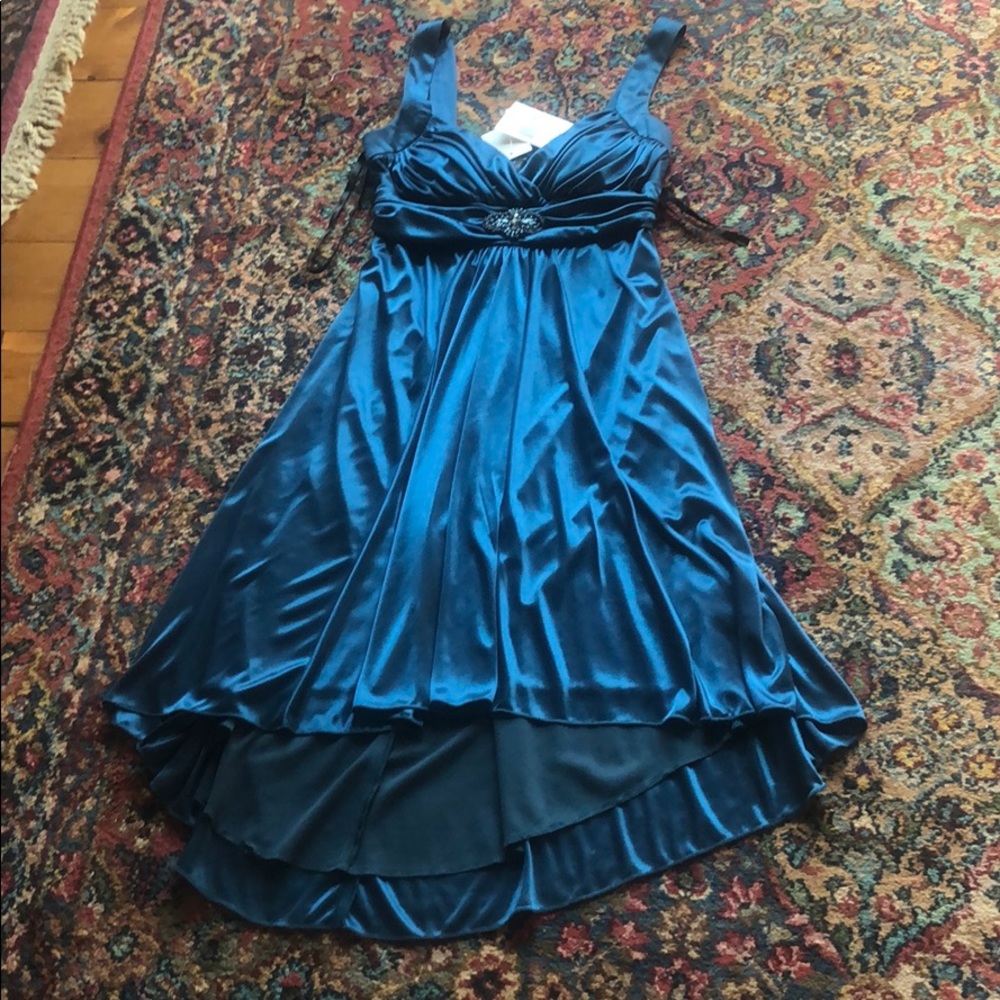 Blue Cocktail Dress